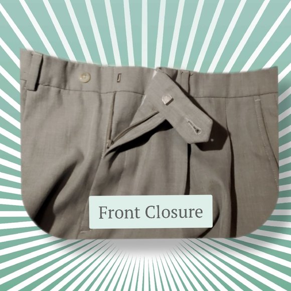 Stafford greige trousers, size 36x30 - Picture 4 of 9